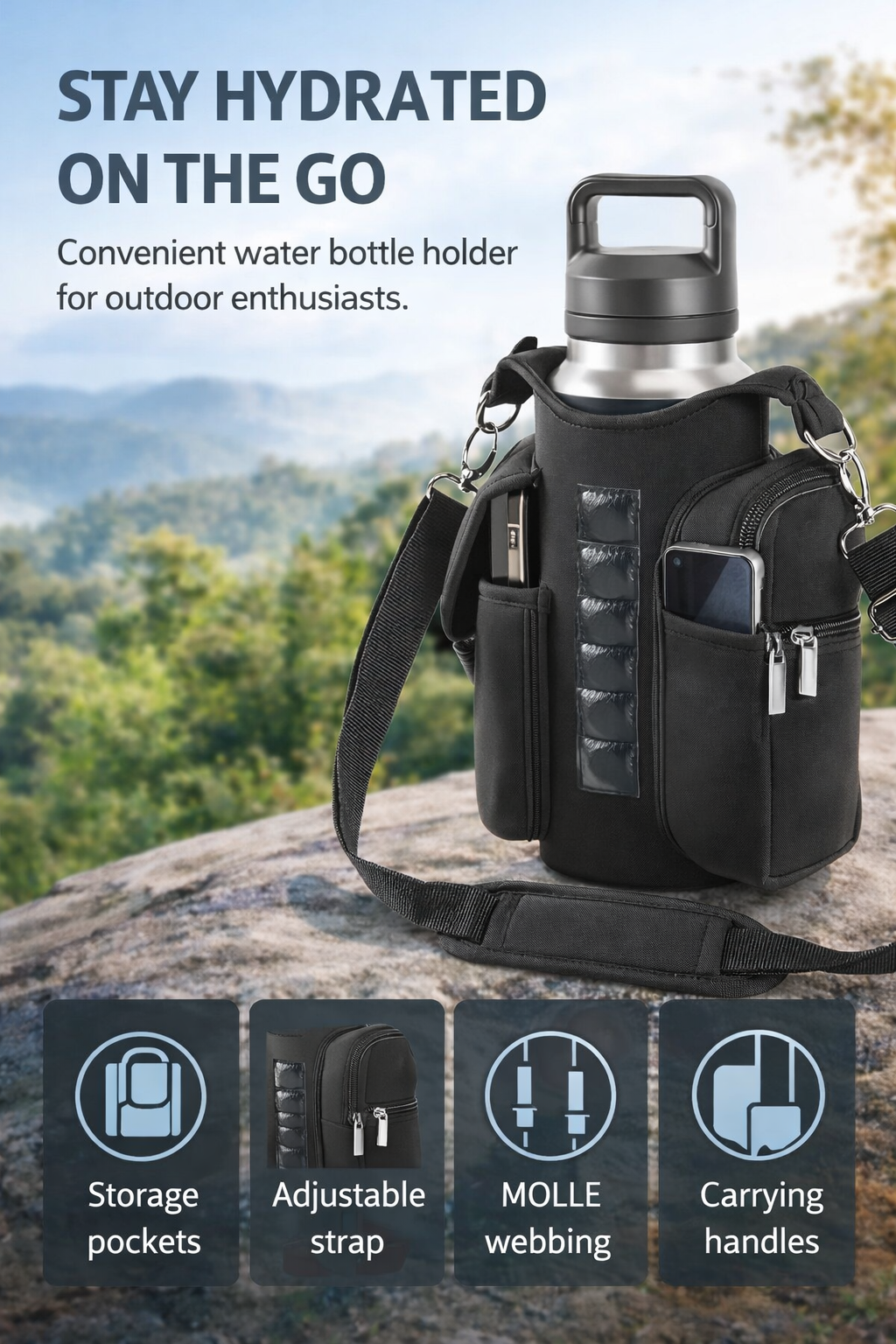 Magnetic Gym Bag – Hands-Free Workout Storage